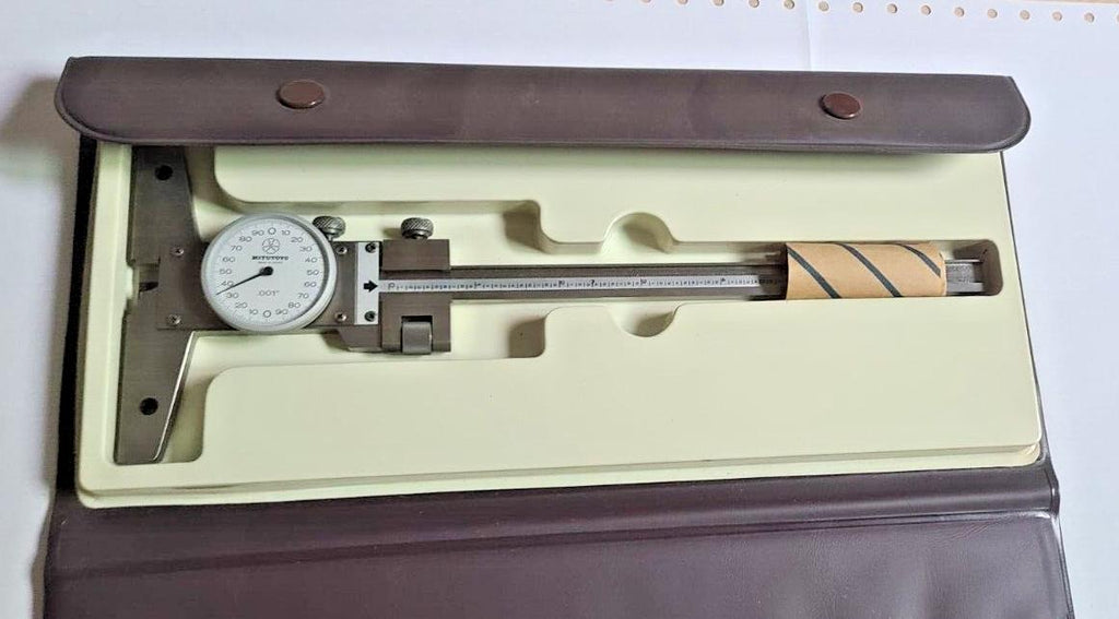 Mitutoyo 527-311-50 Dial Caliper Case .001" Japan 527 Dial Depth Gauge