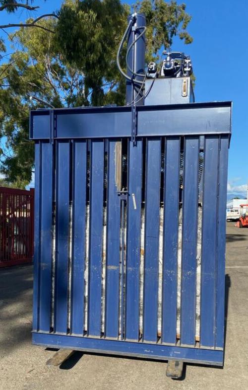 15HP CRAM-A-LOT DXR 72. LU Baler Cardboard Compactor 30 x 72