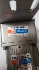 Yongkun Electrical 4IK25GN-C Gear MOTOR 4GN-10K gear head
