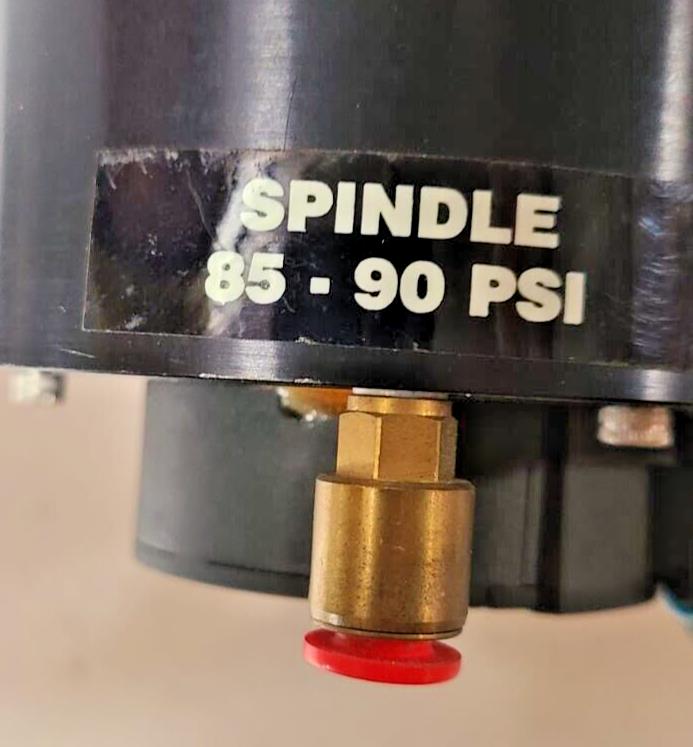 Air Bearing Spindle Technology 85-90 PSI