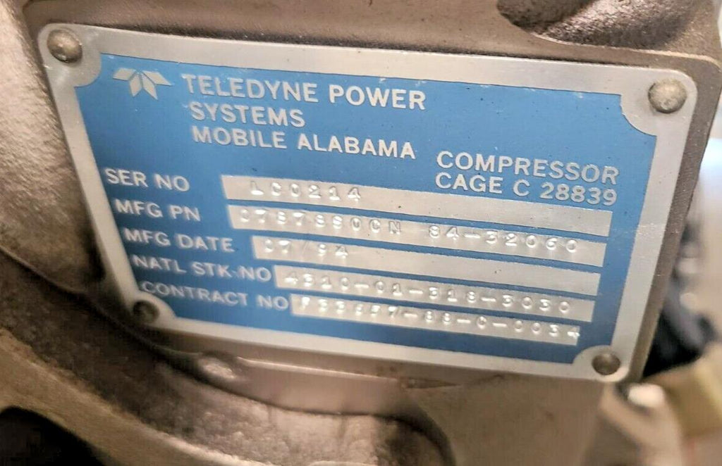 Test Testing Unit Aerospace Aircraft Helicopter Engine Teledyne Power Systems