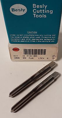 Lot of 2 Besly Tap 5/16-18NC 33TR GH2 PLUG 4 FLUTE Brand New Made In the USA