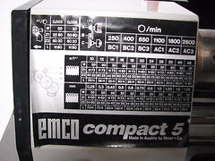 Emco Compact 5 Lathe Mill Watchmakers Jewelry Hobby Milling Head Austria Nice