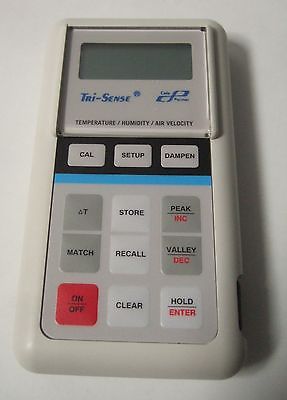 Cole Parmer Tri-Sense 37000-00 Humidity Air Velocity Temperature Tester
