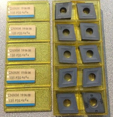 SANDVIK Coromant CNMM 642 19 06 08 135 P35 4664 Lathe Carbide Inserts 10 Pcs New