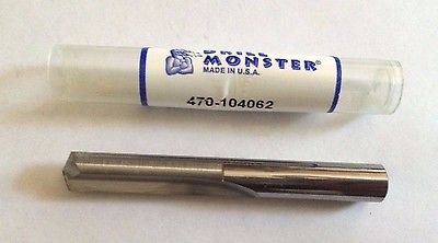 Drill Monster 13/32" Carbide Straight Flute Drill 470-104062 140 Deg Brand New