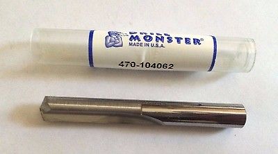 Drill Monster 13/32" Solid Carbide Straight Flute Drill 470-104062 140 Deg Brand New