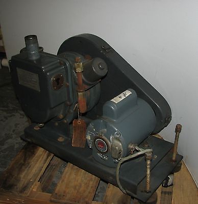 Welch Duo Seal Two Stage High Vacuum Pump Model 1397