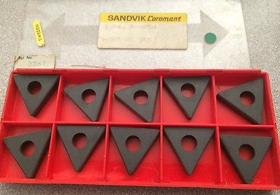 SANDVIK Coromant 174.3-854 H35 K30 3430 Lathe Carbide Inserts 10 Pcs New