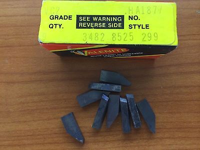 9 Pcs Valenite VC2 HA1877 3482 8525 299 Lathe Carbide Inserts Tools New