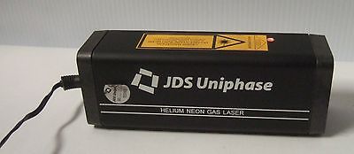 JDS UNIPHASE Model 1508-1 Helium Neon Gas Laser Novette T8015680