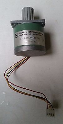 Sigma Instruments 21-2220D-28782 Stepping Motor 02184 Made in USA
