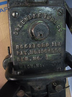 GREENLEE No. 770 Hydraulic Tubing Pipe Bender