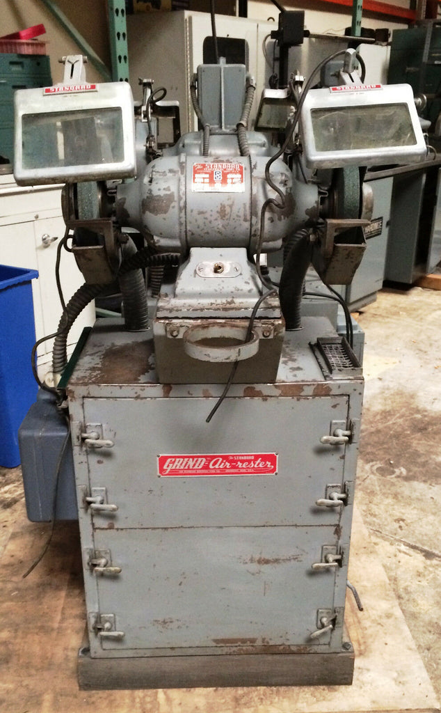 The Standard Electrical Tool Grind Air Rester Bench Grinder W/ Dust Collector