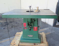 MOAK Machine Woodworking Shaper 7.5HP Baldor Motor Single Spindle Local Pickup