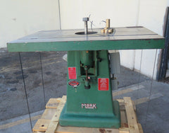 MOAK Machine Woodworking Shaper 7.5HP Baldor Motor Single Spindle Local Pickup