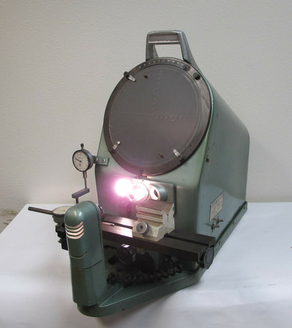 10"  Apex Model 1000s - 20X Bench Top Optical Comparator Lense 20X