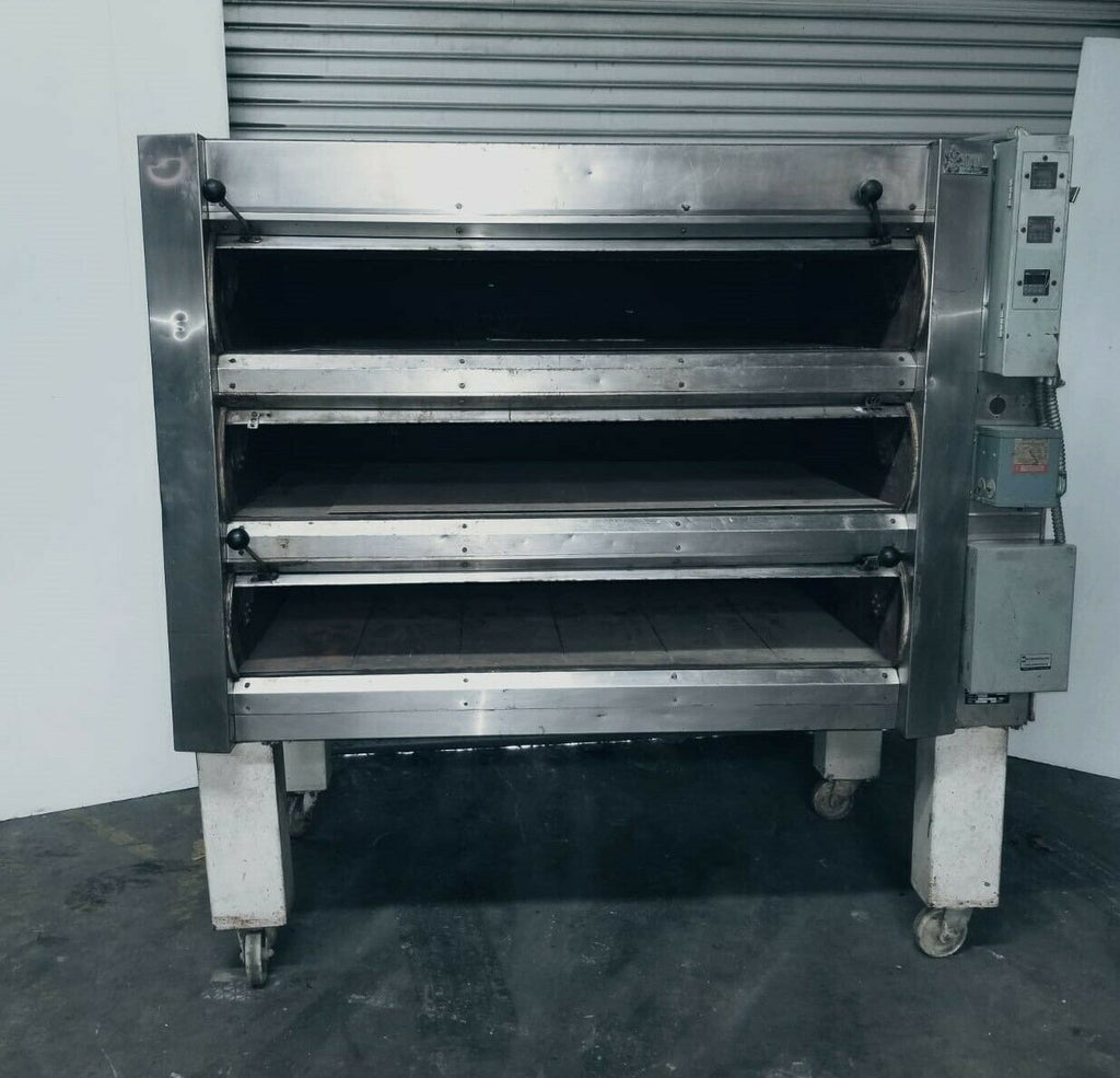 3 Deck Commercial Oven Adam Equipment Model EIB - 33SP