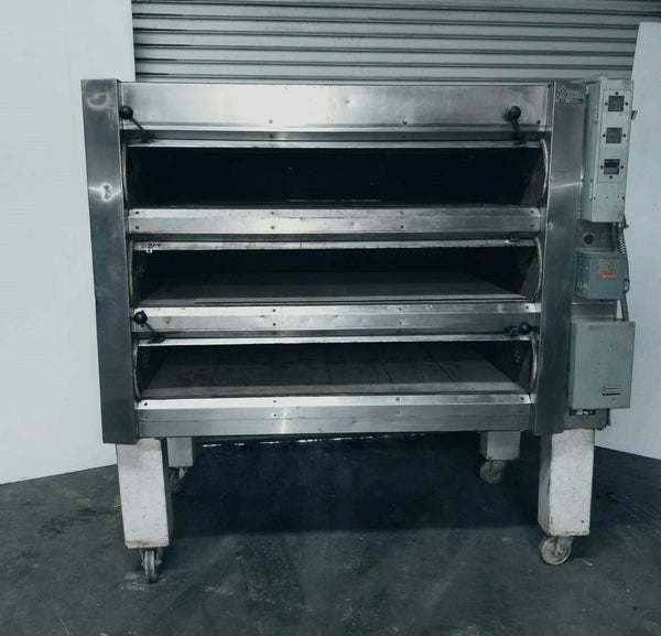 3 Deck Commercial Oven Adam Equipment Model EIB - 33SP