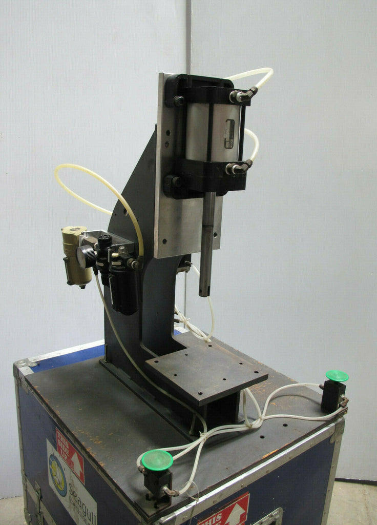 Table Top Pneumatic Air Arbor Press Machine 7.5" Throat Depth