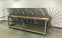 M&M Research Engineering Screen Printing Motorized Drying Racks Trays Shelves
