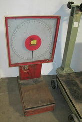 Lot of 4 Vintage Scales TOLEDO DETECTO GENERAL ACCUCOUNT 1000 LB No Reserve