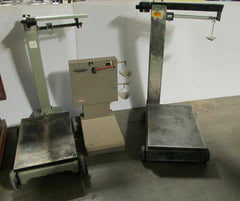 Lot of 4 Vintage Scales TOLEDO DETECTO GENERAL ACCUCOUNT 1000 LB No Reserve