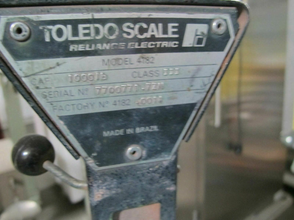 Lot of 4 Vintage Scales TOLEDO DETECTO GENERAL ACCUCOUNT 1000 LB No Reserve