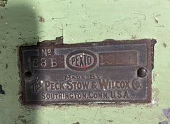 Peck, Stow & Wilcox 63B PEXTO 30” Hand Metal Brake Adjustable Bar Folder