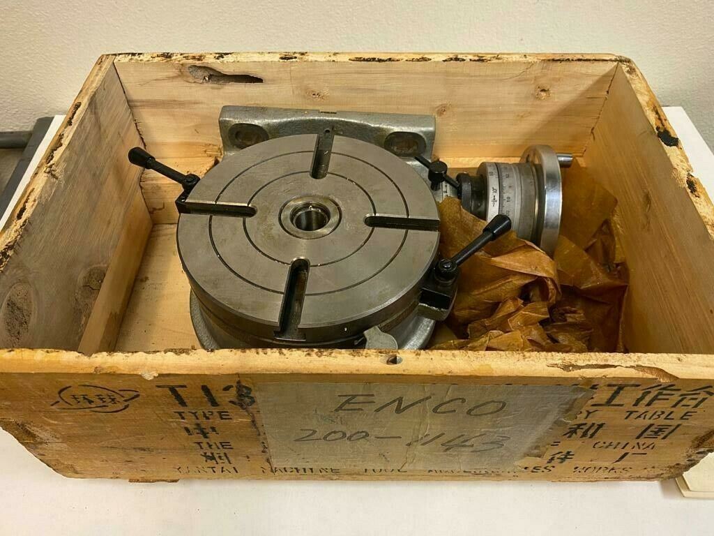 Brand New 8” Rotary Table 200 mm For Bridgeport Milling Machine