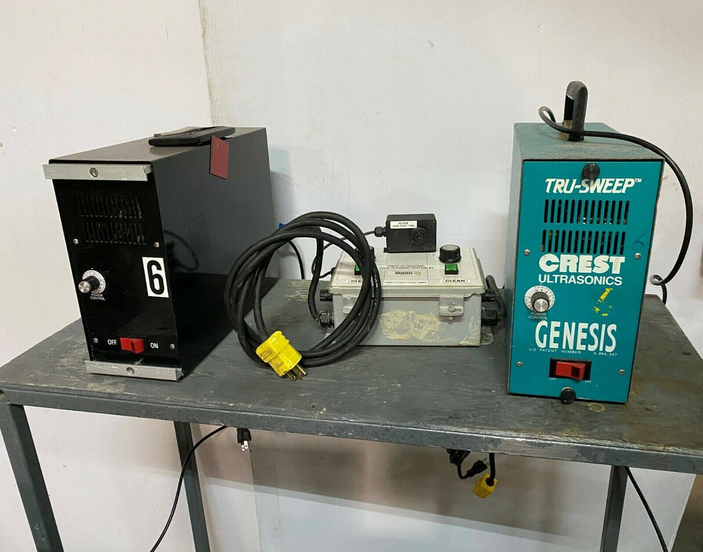 Crest Ultrasonic Cleaner Model 4HT-1014-6 Genesis Ultrasonic Generator 4G-500-6