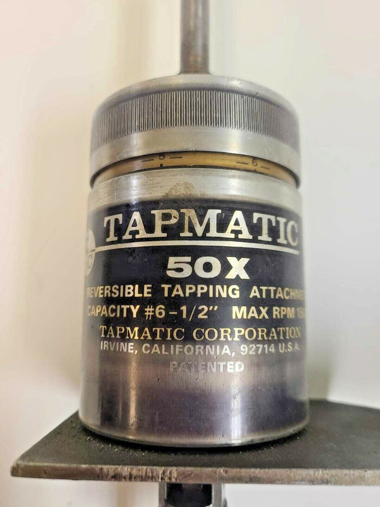TAPMATIC 50X REVERSIBLE TAPPING ATTACHMENT CAP #6-1/2