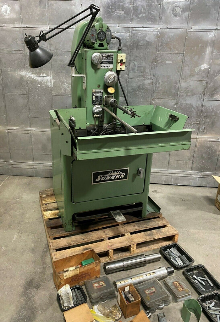 Sunnen MBB-1800D/E Automatic Stroker Horizontal Precision Honing Machine Tooling