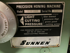 Sunnen MBB-1800D/E Automatic Stroker Horizontal Precision Honing Machine Tooling