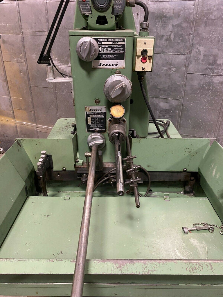 Sunnen MBB-1800D/E Automatic Stroker Horizontal Precision Honing Machine Tooling