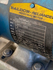 Filtration system PKR-T-15/13153 MSC Technologies Pump Baldor Motor