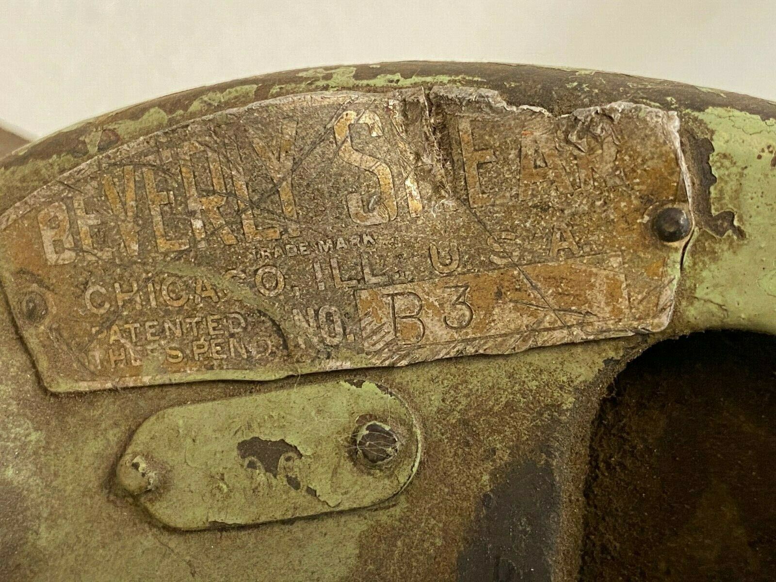 BEVERLY THROATLESS SHEAR B3 B3 SHEAR