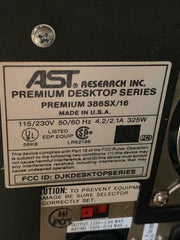 Premium Desktop 386SX/16 Prometrix CTC/FT FT-500 FT-530 Film Thickness Probe