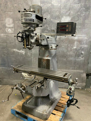 Bridgeport Vertical Mill Milling Machine 9 x 42 Digital Read Out Power Feed