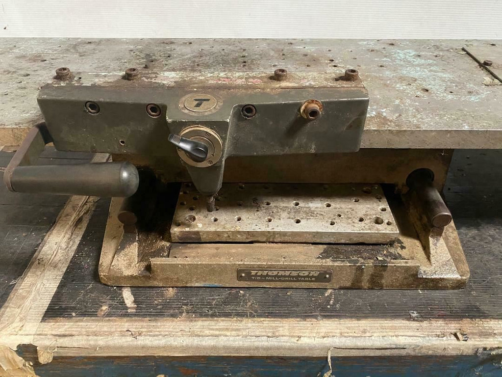 Thomson T/C Mill Drill Table Model 100 made in USA