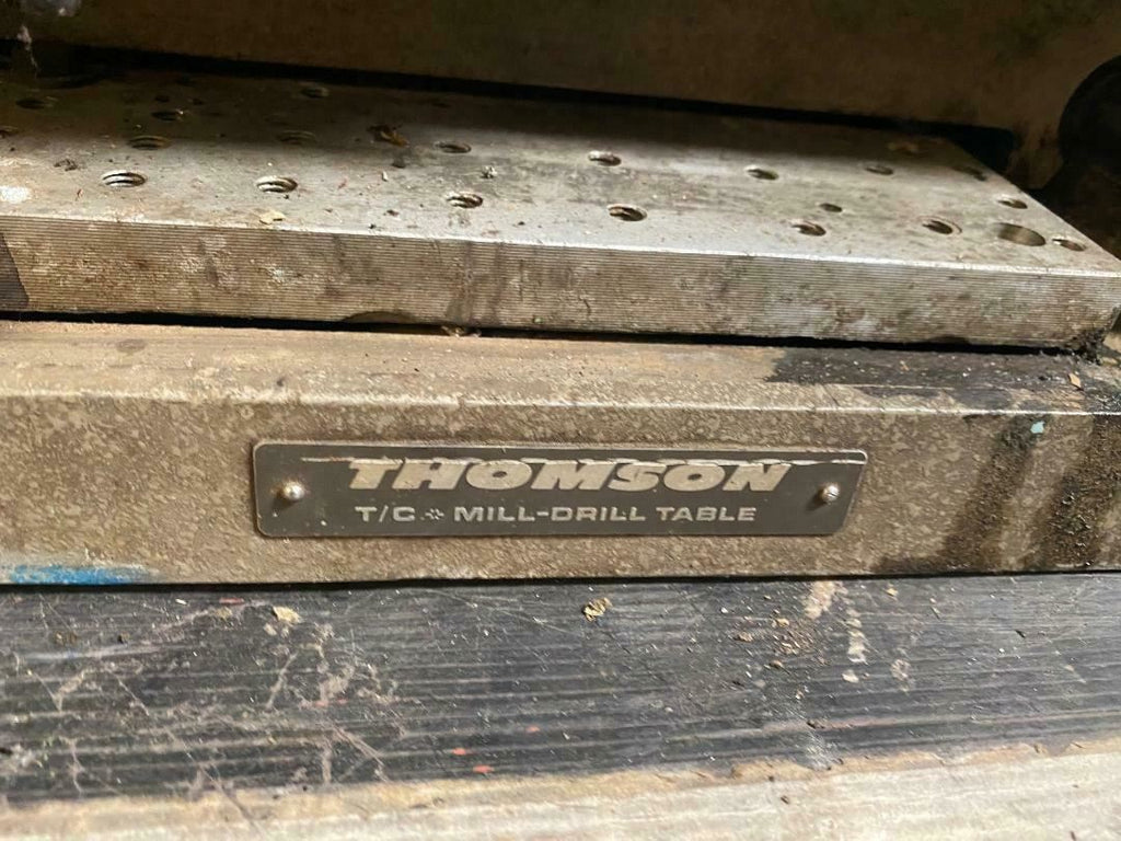 Thomson T/C Mill Drill Table Model 100 made in USA