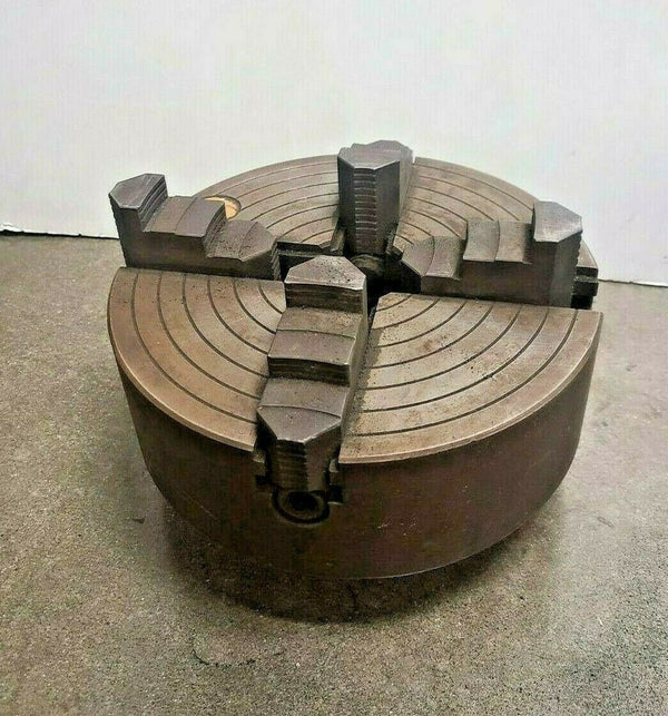 10" Diameter 4 Jaw Lathe Chuck Burnerd 1562-52601