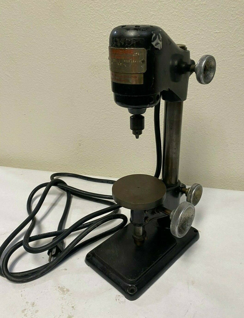 DUMORE 16-021 Sensitive Bench Style Hi Speed Drill Press Watchmaker Jewelers