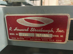 Strasbaugh Model 10K 12” Diamond Blade Cut Off Saw Lenses Glass Local Pickup