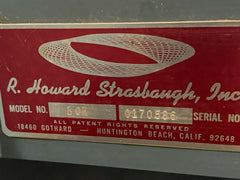 Strasbaugh Model 10K 12” Diamond Blade Cut Off Saw Lenses Glass Local Pickup