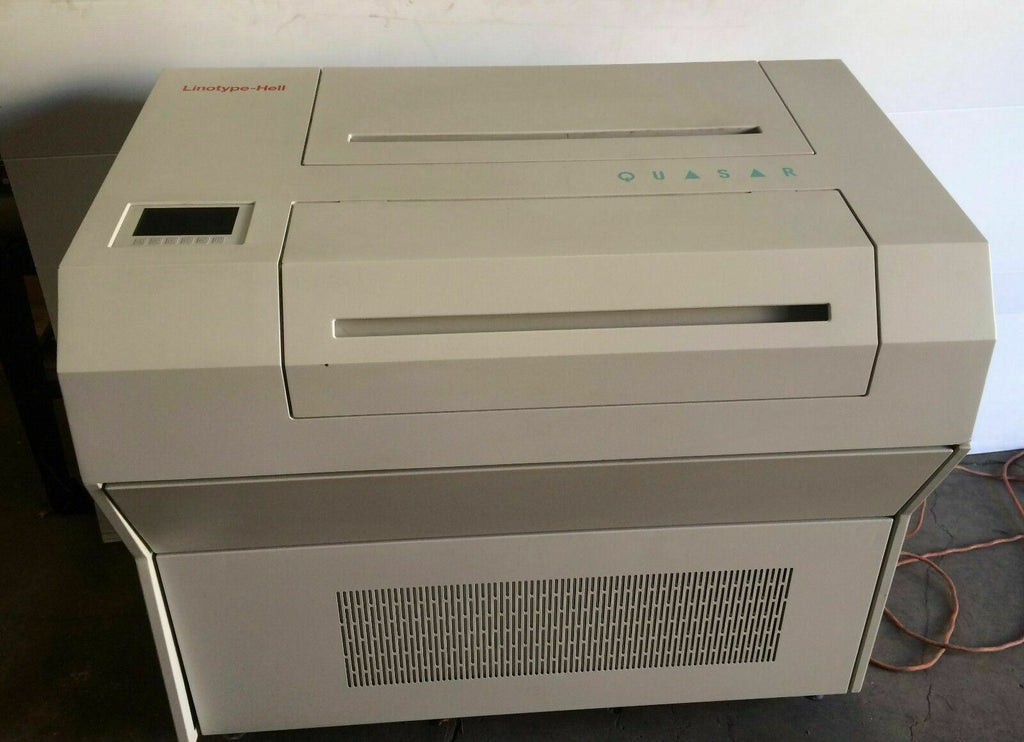 LINOTYPE-HELL QUASAR Imagesetter Typesetting Machine Pre- Press