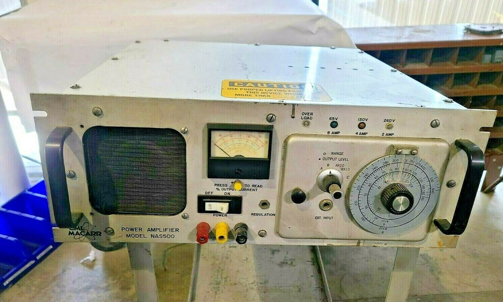 CML MACARR MARINE ELECTRIC Power Amplifier Model NAS500 M 7132 SSG17M