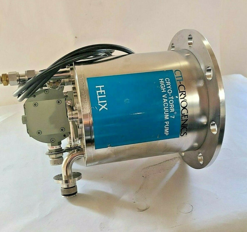 CTI Cryo-Torr 7 High Vacuum Pump 33996098 14B64111 Cryogenics Cannabis Hemp