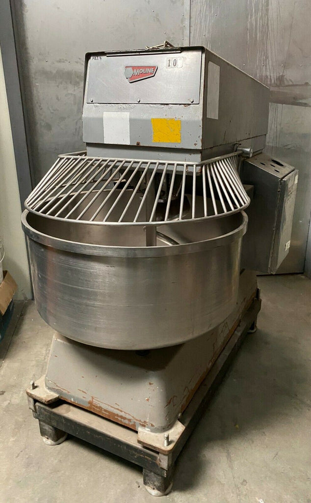 Moline Three Bag Spiral Mixer Heavy Duty Missing Controls