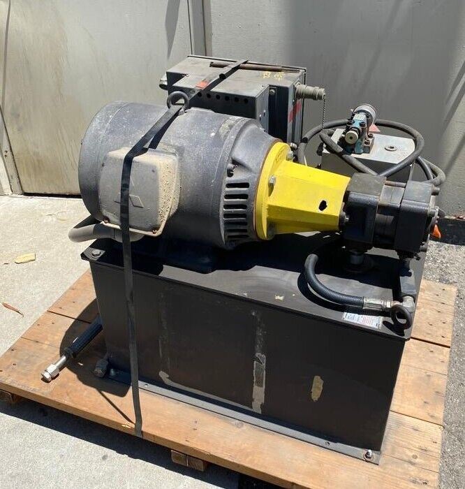 Hydraulic Unit Vector Pump 15 HP Motor With Heat Exchanger